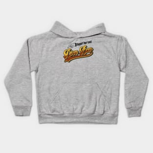 SUPPORT YOUR LOCAL DIVE BAR Cheers Sign Style Kids Hoodie